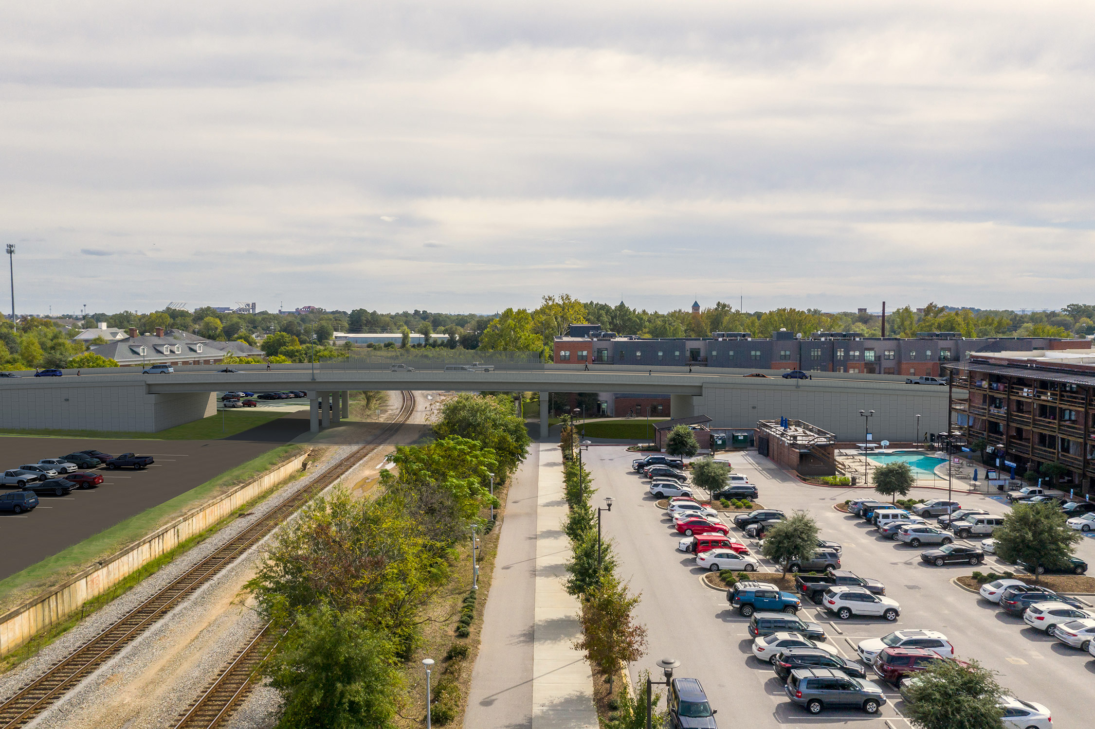 New Blossom Street Bridge rendering