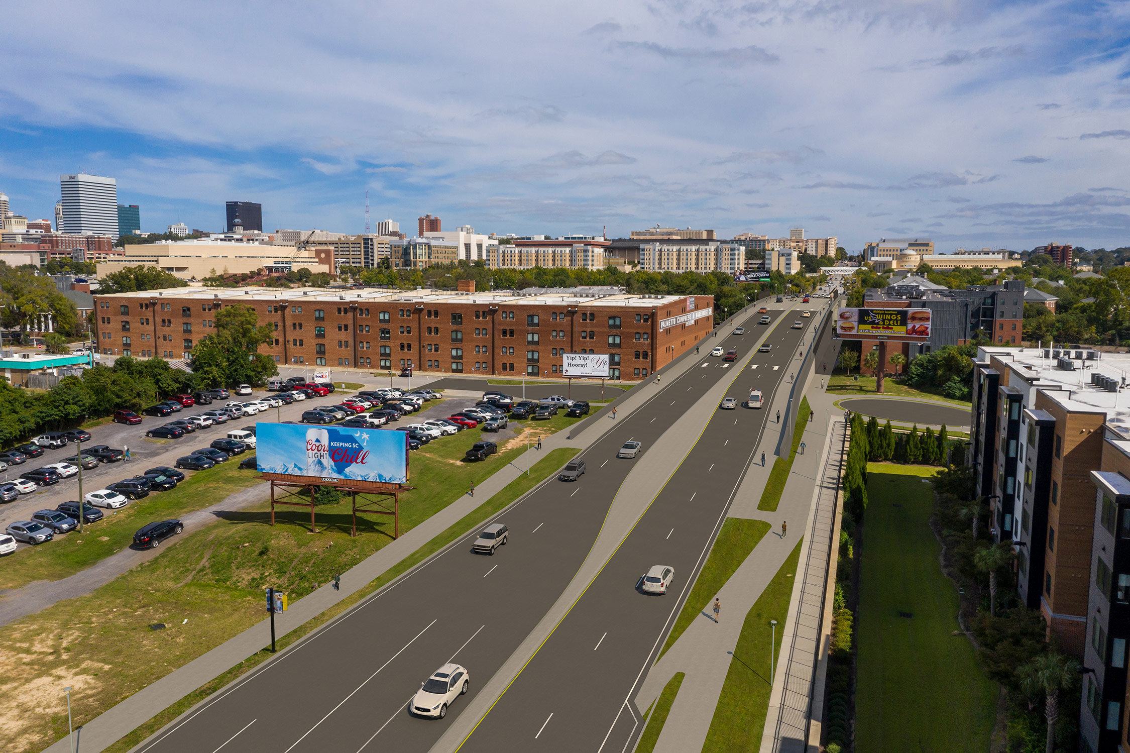 New Blossom Street Bridge rendering